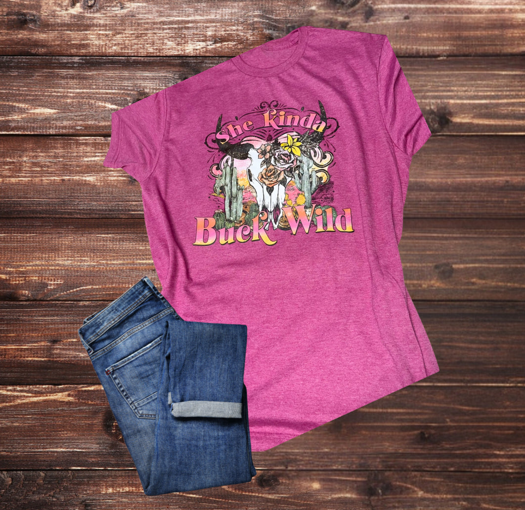 Buck Wild Tee