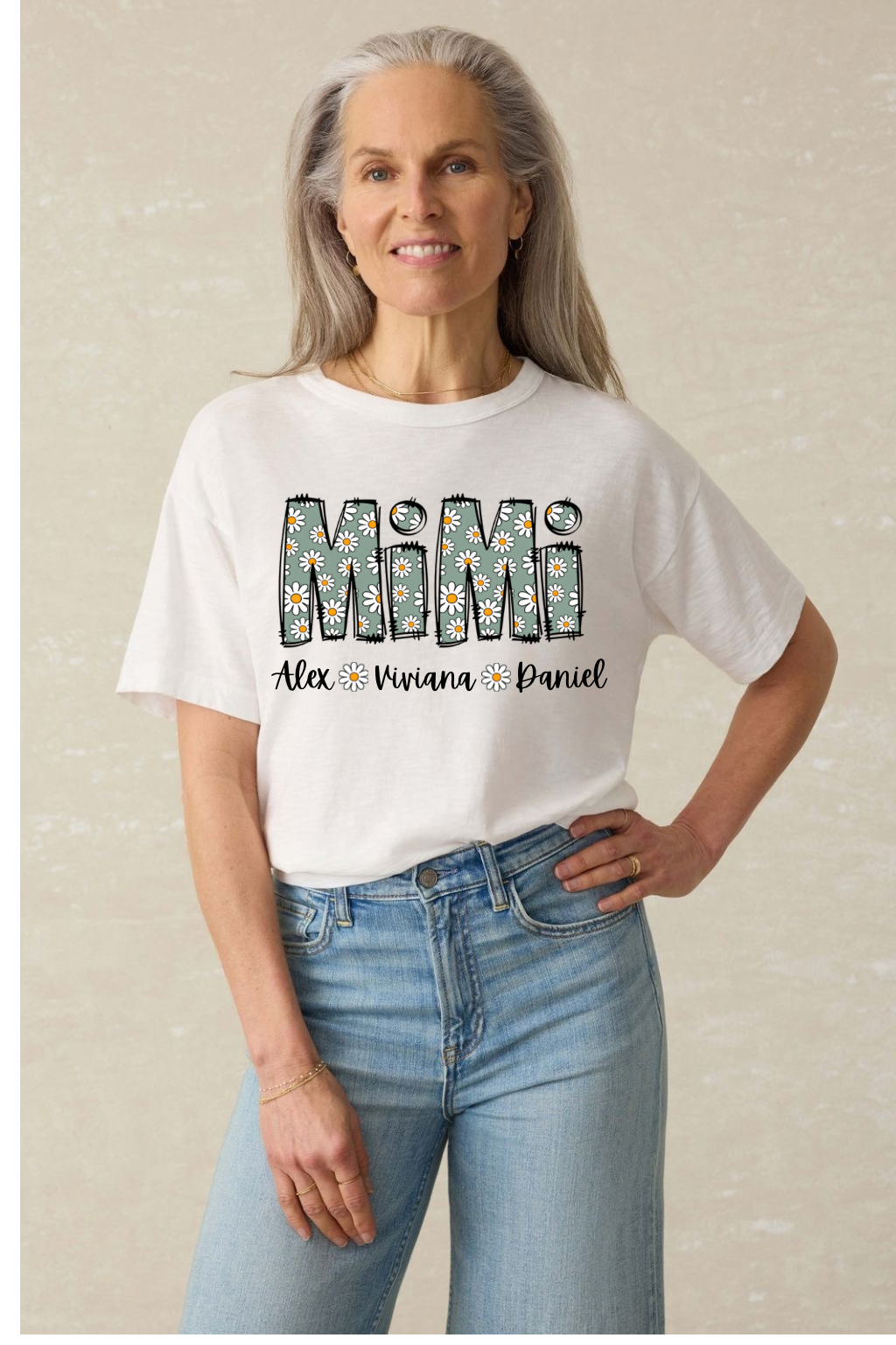 Grandma,Gigi,Mimi,Nana floral font🌼