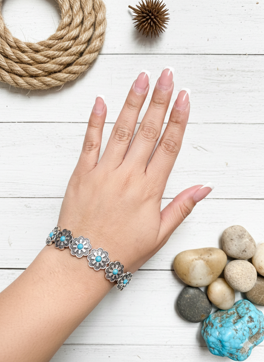 Desert Daisy Stretch Bracelet