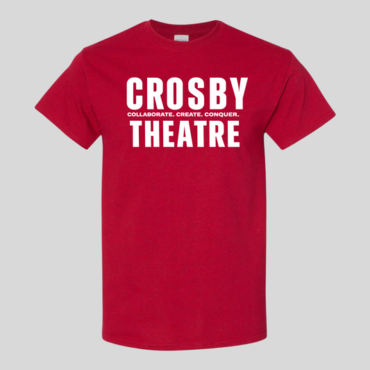 Crosby Theatre - Antique Cherry Red T-Shirt