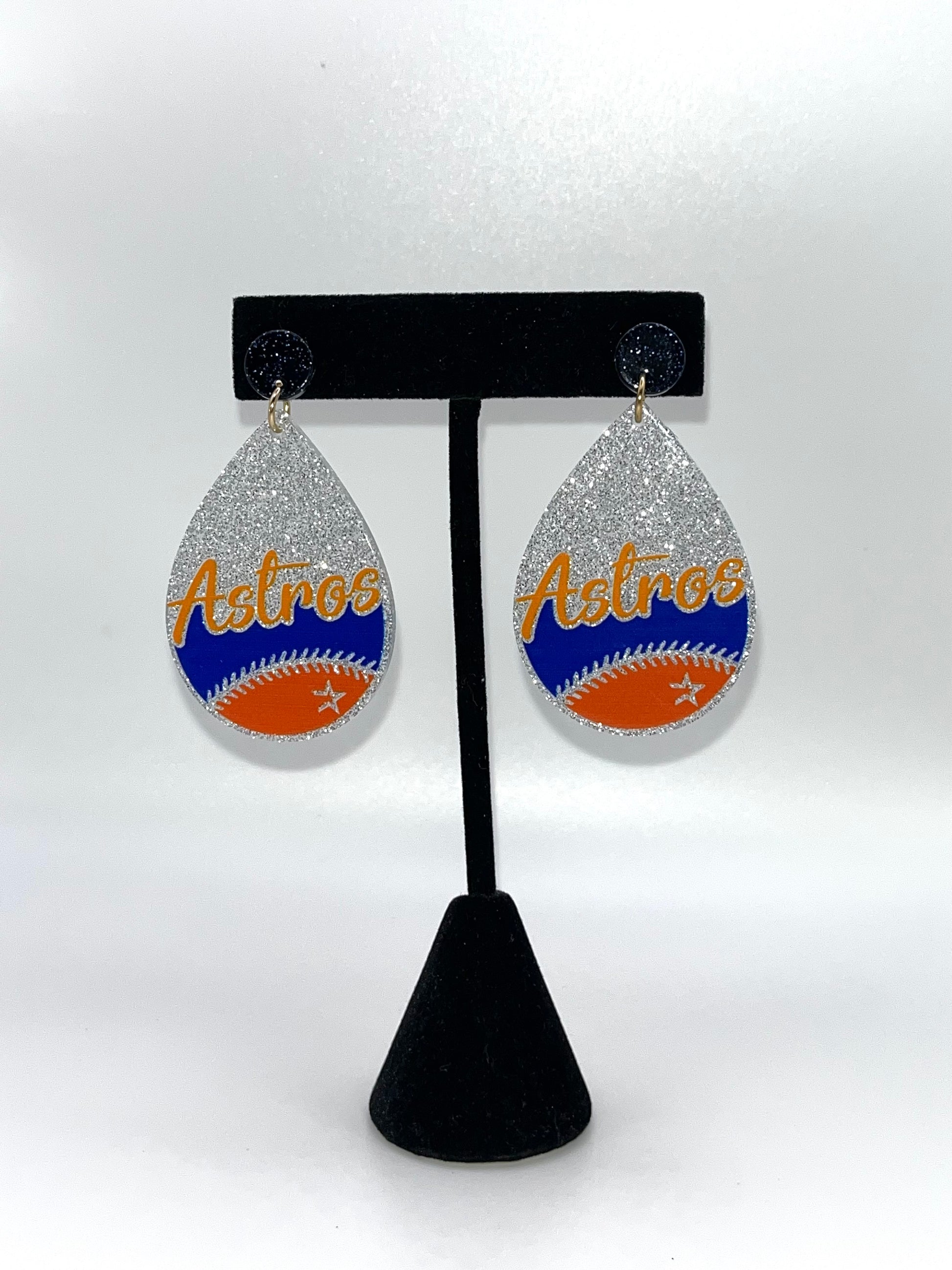 Astros Glitz Teardrop