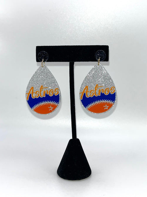 Astros Glitz Teardrop
