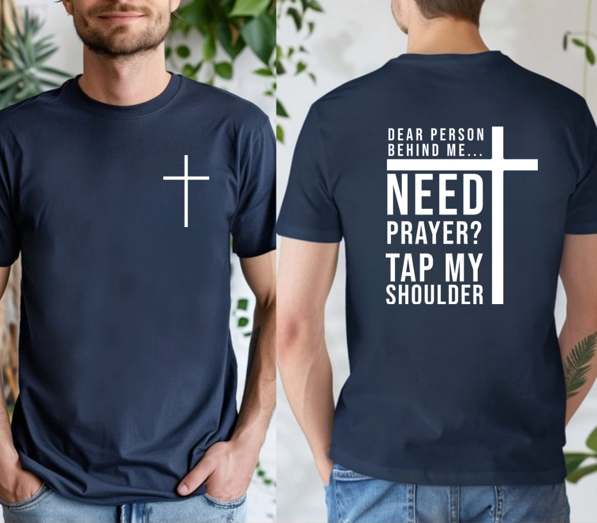 Tap my shoulder for a prayer🙏🏼