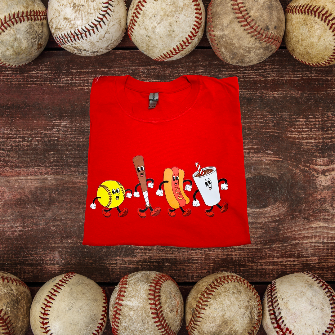 Ballpark Snack Crew Tee